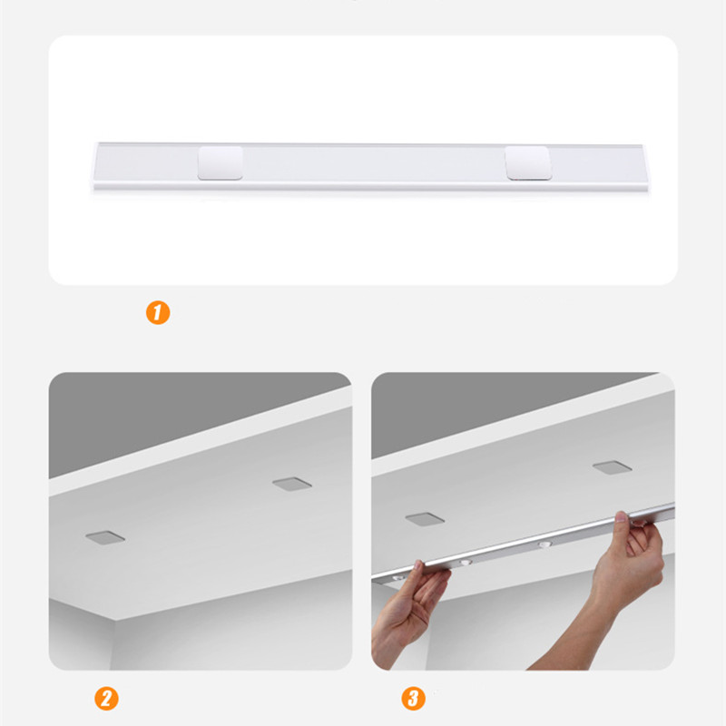 Motion Sensor LED Light - Rechargeable Under Cabinet & Closet Light