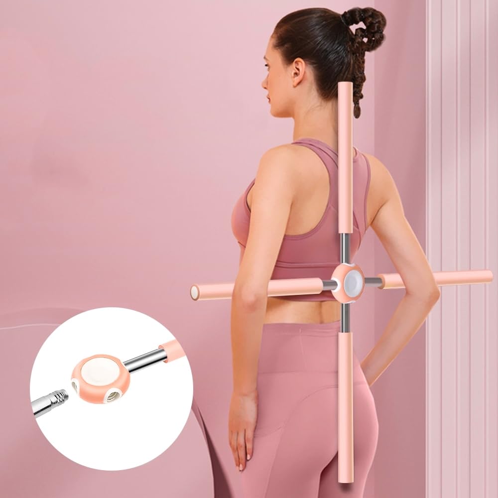 Rukebu Adjustable Yoga Posture Corrector Stick