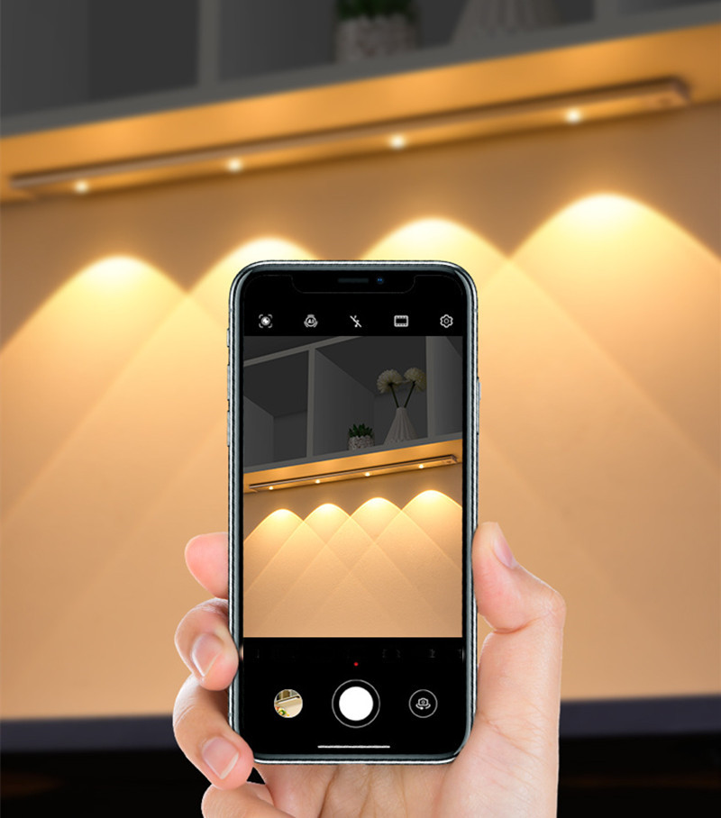 Motion Sensor LED Light - Rechargeable Under Cabinet & Closet Light