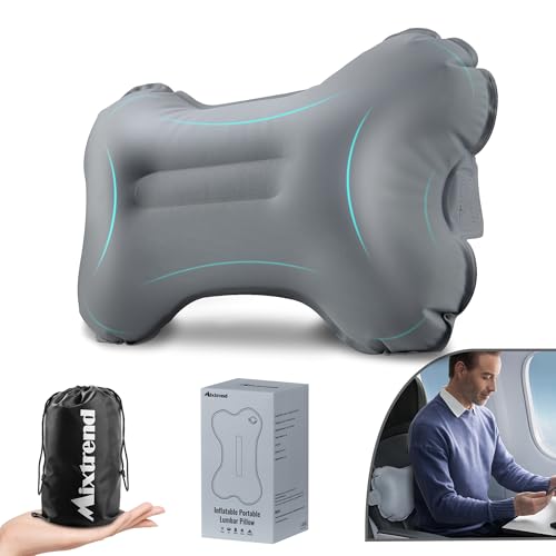 Mixtrend Inflatable Travel Lumbar Support Pillow