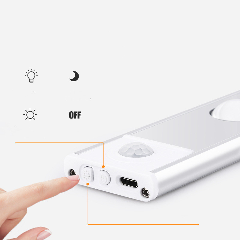 Motion Sensor LED Light - Rechargeable Under Cabinet & Closet Light