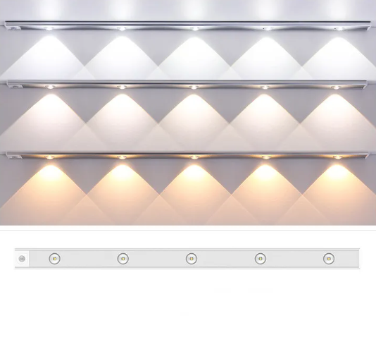 Motion Sensor LED Light - Rechargeable Under Cabinet & Closet Light